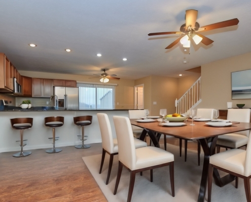 Graycliff Townhomes Dining room detail