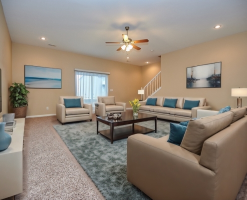 Graycliff Townhomes Living Room Detail