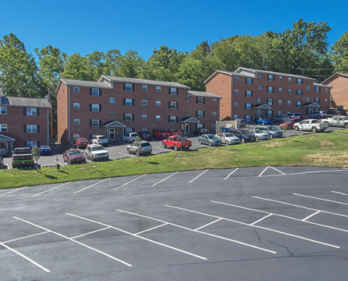 Pineview Apartments Exterior Detail