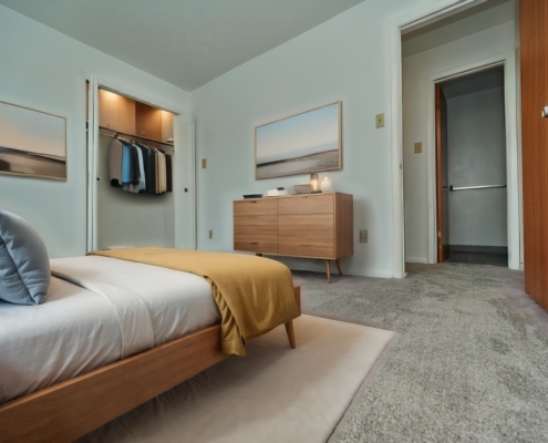 Slate Creek Apartments and Townhomes Bedroom Detail