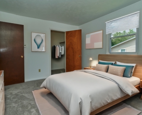 Slate Creek Apartments and Townhomes Bedroom Detail