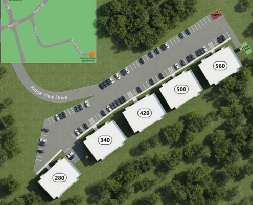 Sterling-Ridge_Site-Map-1030x871 Sterling Ridge Aerial Layout Map