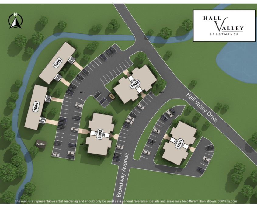 Hall Valley Apartments Map Hall Valley Apartments Map