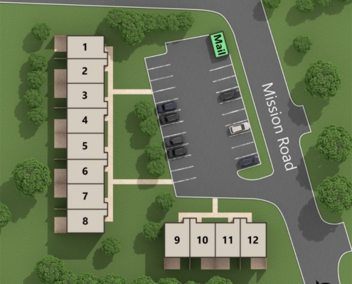 Briarwood Manor Aerial Layout