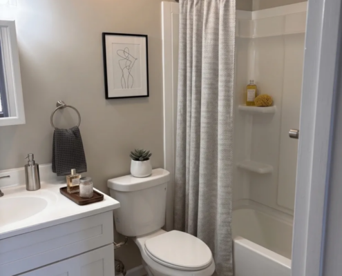 The-Oaks-Apartments Bathroom Detail